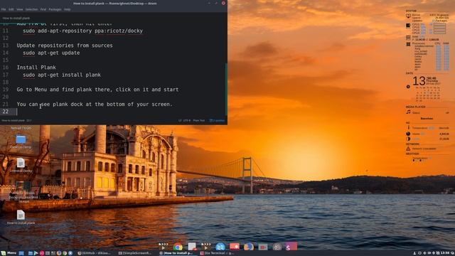 How to install Plank on Linux Mint 18 смотреть онлайн