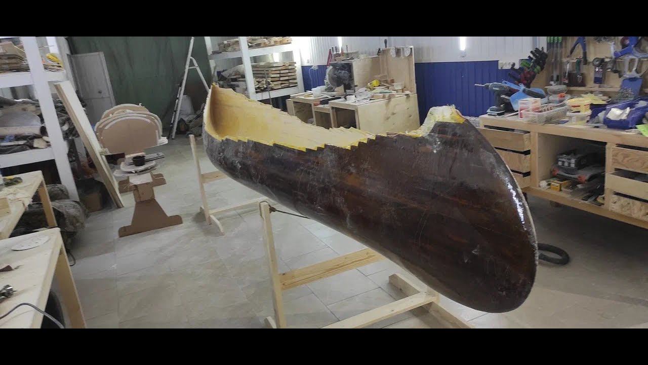 Каноэ РедБерд(Красная птица) своими руками 9 часть.⚓ смотреть онлайн