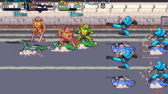 TEENAGE MUTANT NINJA TURTLES: Shredder's Revenge ● черепахины вернулись! ● стрим #1 смотреть онлайн