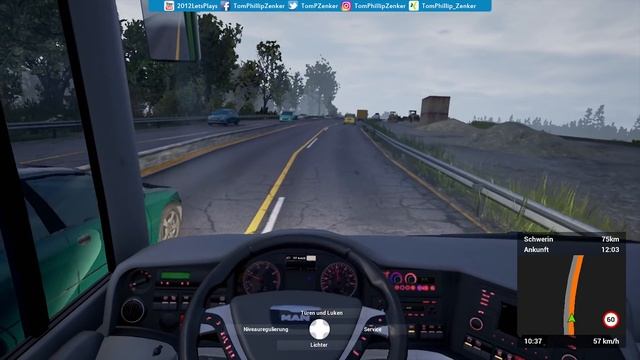 FERNBUS SIMULATOR 2016 #1: Strecke Rostock - Schwerin - Let's Play Fernbus Simulator Deutsch [HD]