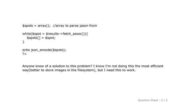 MySQL : Returning a blob with json смотреть онлайн