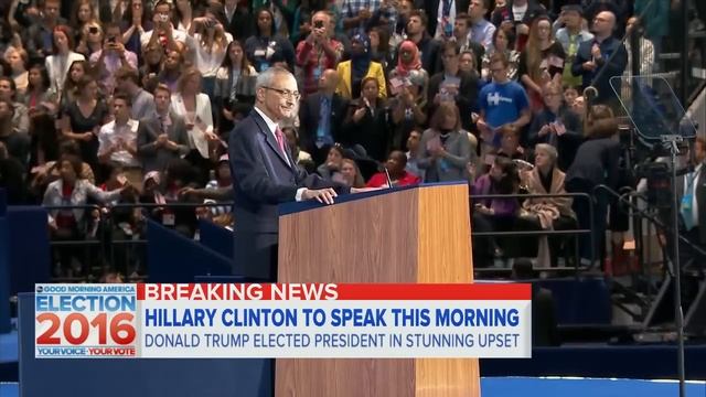 Hillary Clinton Campaign Reacts to Election Loss смотреть онлайн