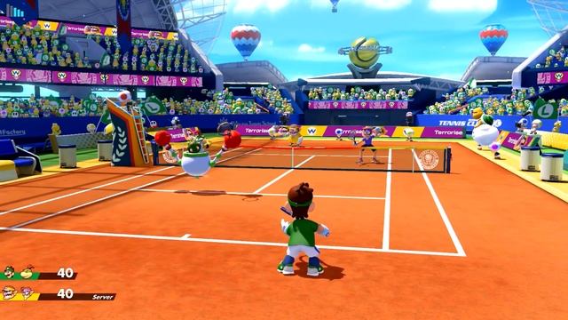 Mario Tennis Aces Funny Moments - Vanoss's First Switch Game!! смотреть онлайн