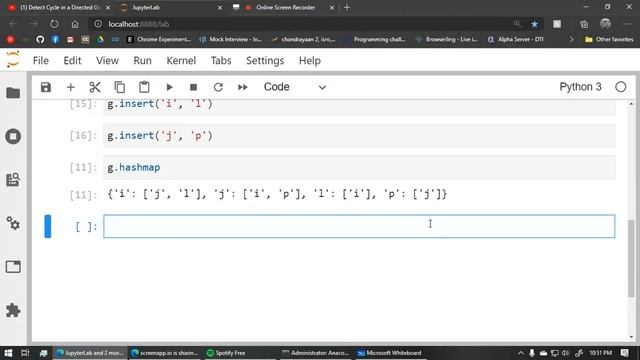 DFS in graph Python смотреть онлайн