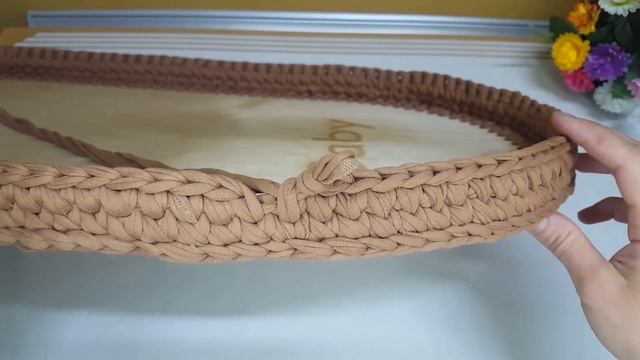 Lyulka to‘qishni o‘rganamiz 1-qism /Вяжем люльку из трикотажной пряжи/Crochet baby basket tutorial смотреть онлайн