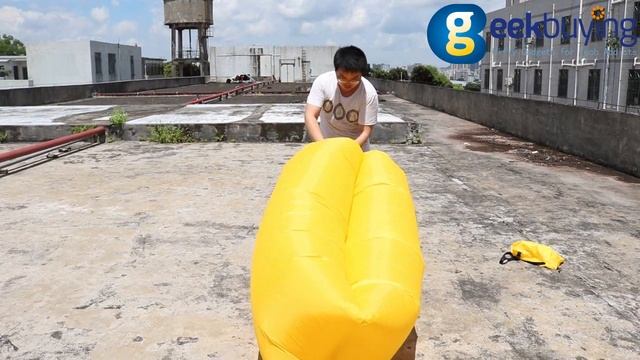 Надувной диван Портативный пляж Ленивый стул для Отдых на природе смотреть онлайн