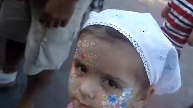 цветы на лице-роспись.(flowers on face) Челябинск. смотреть онлайн