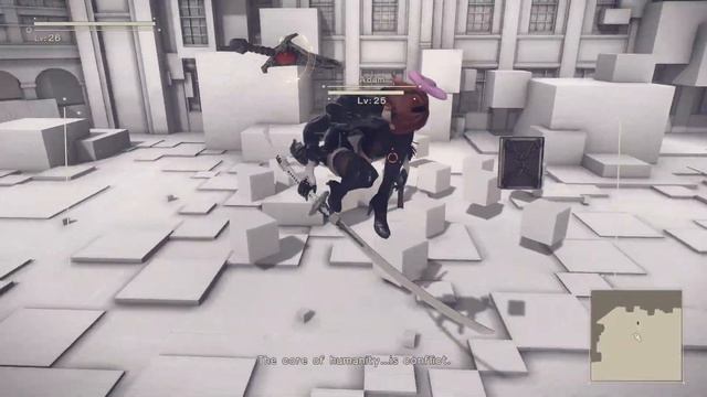 NieR Automata Boss Fight: Adam /9s Location/ 1080p Full HD PC смотреть онлайн