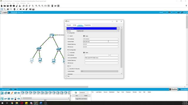 Subnetting Example PA 2020 смотреть онлайн