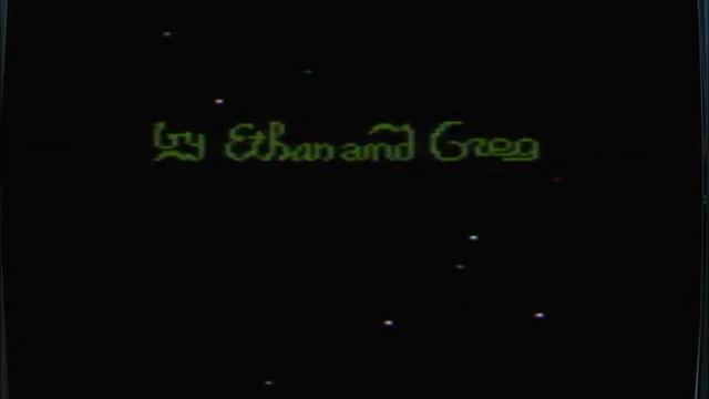 Atari 7800 Asteroids - Easter Egg