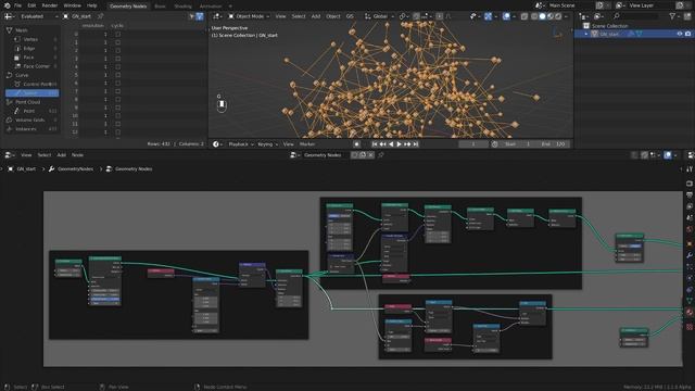 Plexus FX: Split Edges Node | Blender Geonodes Daily, tip 72 смотреть онлайн