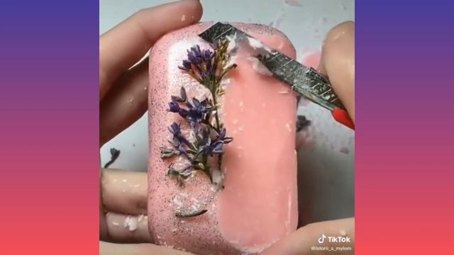 красивое мыло + истории /1 часть/ АСМР смотреть онлайн