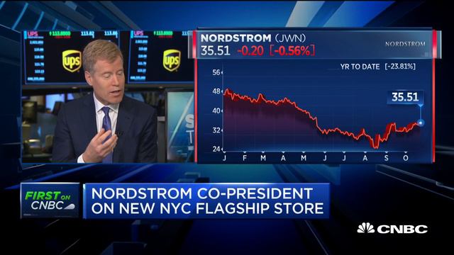 Nordstrom co-president Erik Nordstrom on company's new New York flagship store смотреть онлайн