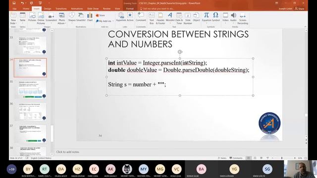 CSE 101 - 2020-11-05 - Math, Character, and String pt. 2 смотреть онлайн