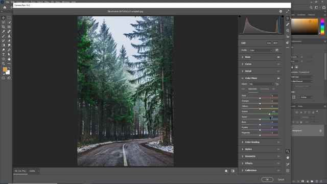How to Enhance Colors Using Adobe Photoshop Camera Raw Filter | Urdu смотреть онлайн