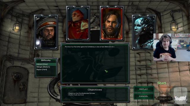 StarCraft Mass Recall Playthrough Part 3.5 - Mission 8 Briefing смотреть онлайн
