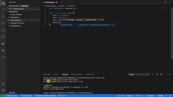 How to Connect Node js to PostgreSQL Database and Fetch data