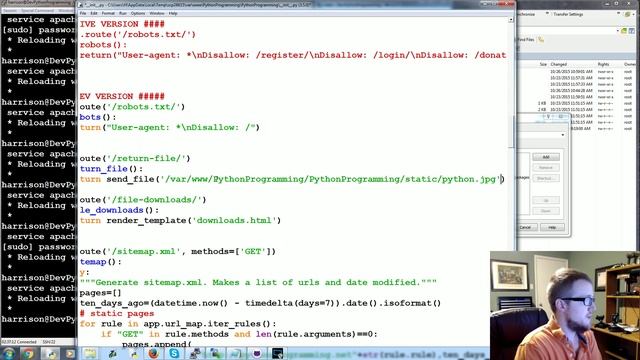Return Files with send_file - Flask Web Development with Python 30 смотреть онлайн
