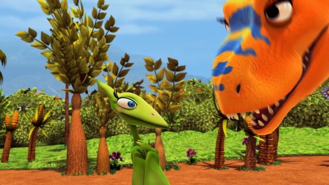 Meeting The T-Rex Family! | Dinosaur Train смотреть онлайн