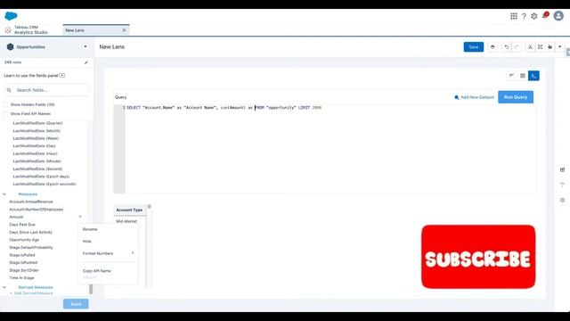 Write SQL Queries in Tableau CRM смотреть онлайн