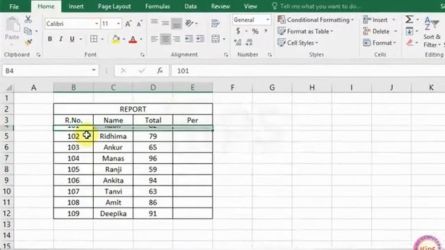 Learning MS Excel 2016: Changing Row Height and Column Width смотреть онлайн