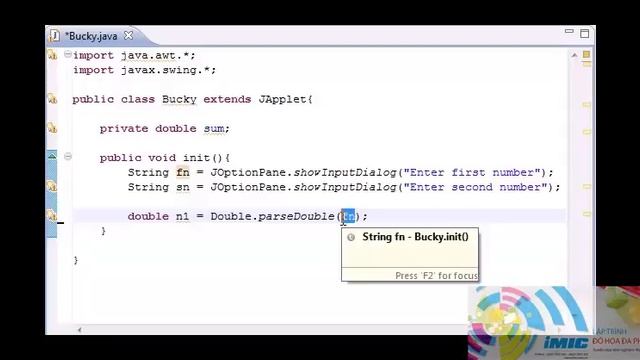 Intermediate Java Tutorial 22 init for Applets смотреть онлайн