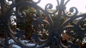 Кованый забор,ворота.Старая работа кузнеца.Болгария.