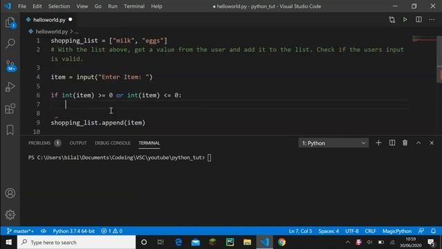 Python For Beginners 2020 - List [8] смотреть онлайн