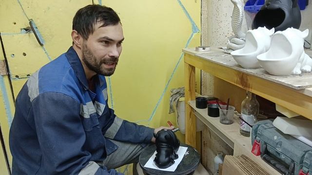 Любимая работа, как я пришел к своей работе с гипсом. смотреть онлайн