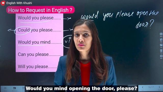 Day 21 | English में Request करना और Permission देना सीखे | Speaking Practice | English with Khushi смотреть онлайн