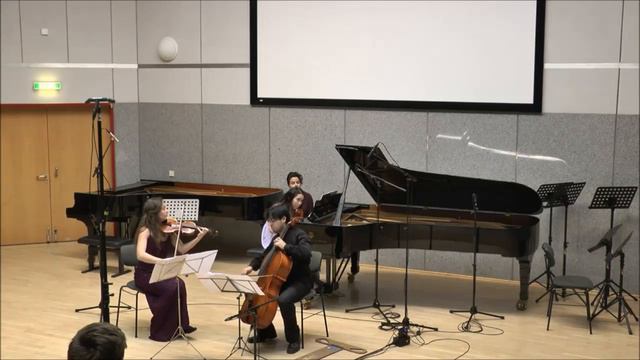 J.Haydn Piano Trio in E flat major No. 23 1st movement, Ces-Dur Trio смотреть онлайн
