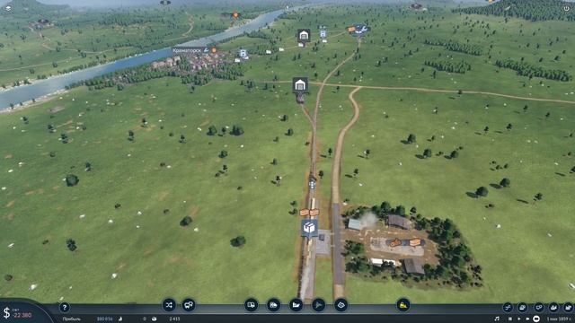 Экономическая стратегия Transport Fever 2. Хитрый маршрут. смотреть онлайн