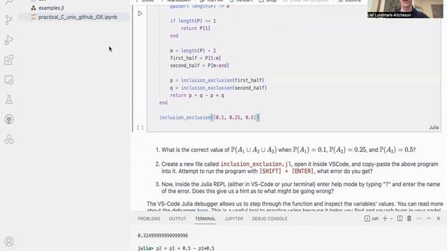 Practical C makeup | 2023 Programming for Mathematicians with Julia смотреть онлайн