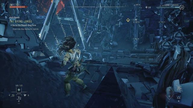 Horizon Forbidden West: Aloy enters the secret cave & Encounters Grimhorn, Walkthrough P - 13 смотреть онлайн