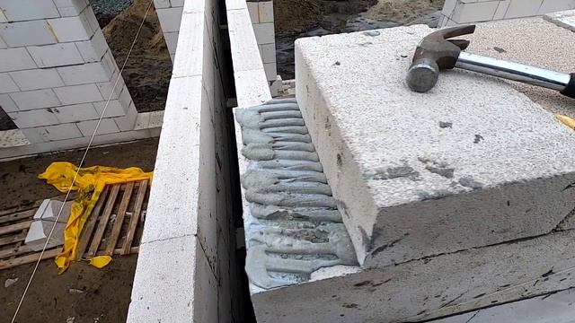 КЛАДКА ГАЗОБЕТОНА по морозу,итог смотреть онлайн