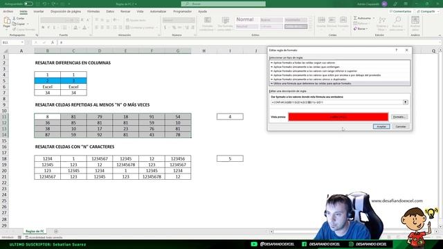 3 REGLAS de FORMATO CONDICIONAL en Excel | Clips de Excel #12 смотреть онлайн