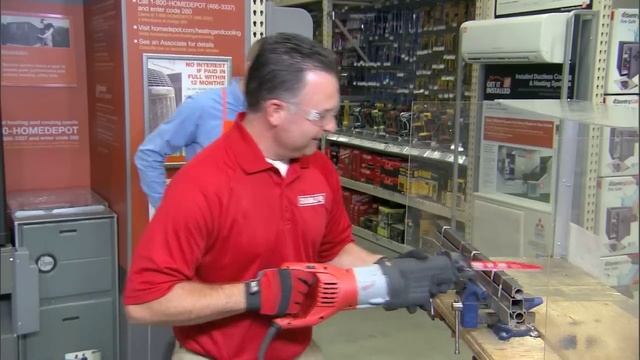 Diablo Steel Demon Reciprocal Saw Blade Demo | The Home Depot