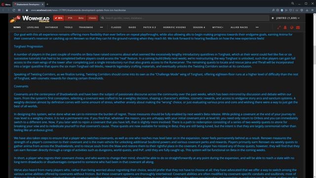 Torghast Progression Changes! - Shadowlands Developer Update - from RCP Podcast #15 смотреть онлайн