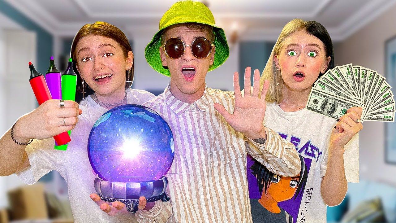 ОБМАНЩИК Экстрасенс ОБЧИСТИЛ нас! Нашли ВОЛШЕБНЫЕ МАРКЕРЫ! У Нас Завелись ПРИВИДЕНИЯ? смотреть онлайн