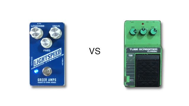 Ibanez Tube Screamer TS10 vs Greer Amps Lightspeed смотреть онлайн