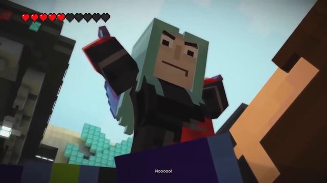 ТОП 4 САМЫХ СМЕШНЫХ ПРИКОЛОВ ИЗ ИГРЫ Minecraft Story Mode смотреть онлайн