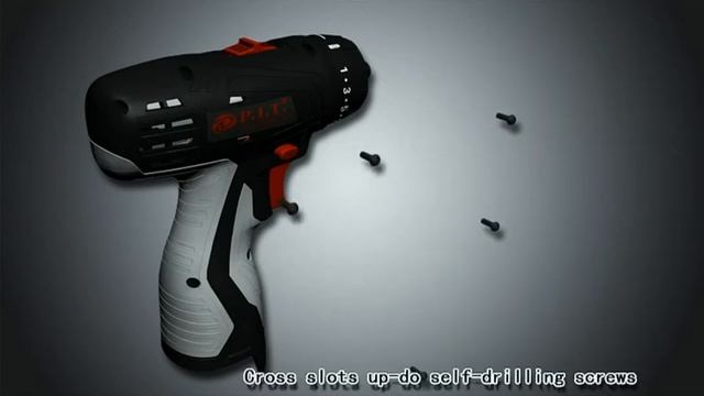 Разборка шуруповерта P.I.T (3D) смотреть онлайн