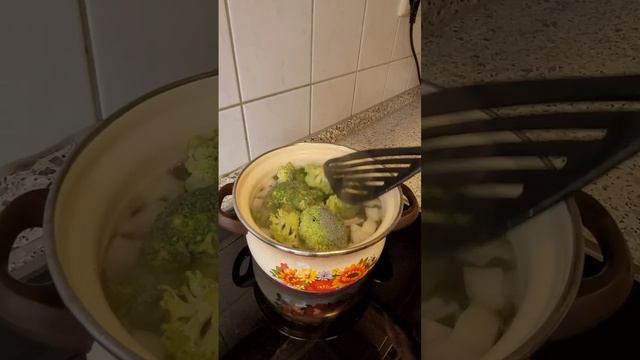 Только 3 ингридиента! Очень вкусный суп с Брокколи #рецепты #брокколи #суп