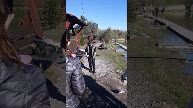 Рыбалка в поселке Лепсари (Ленинградская область) смотреть онлайн