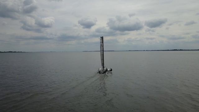 Nacra 20 foiling Collin En Gert Jan смотреть онлайн