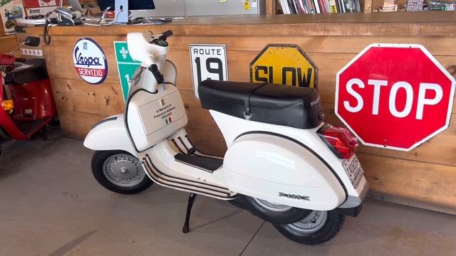 Vespa P125x 1978 Scootart смотреть онлайн
