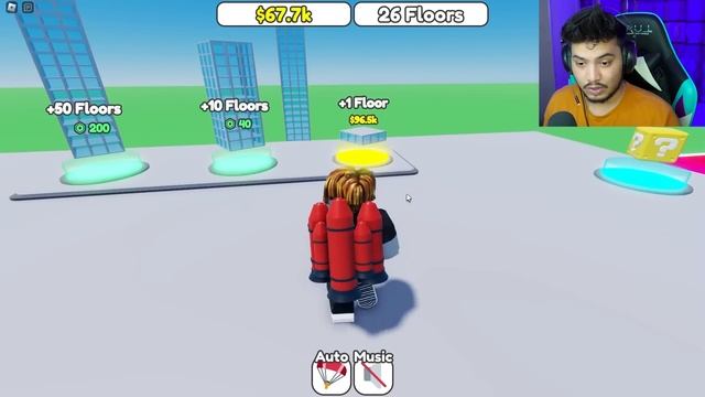 SKYDIVING FROM THE BIGGEST TOWER - SKYDIVING OFF A TOWER - ROBLOX смотреть онлайн