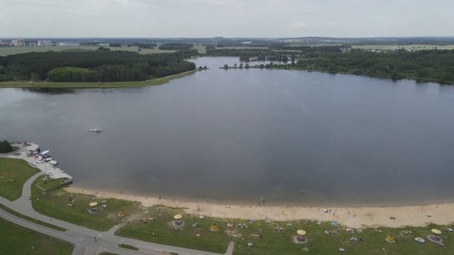 Цнянское водохранилище с высоты. Аэросъемка Минск Dji Mavic Air 2 смотреть онлайн