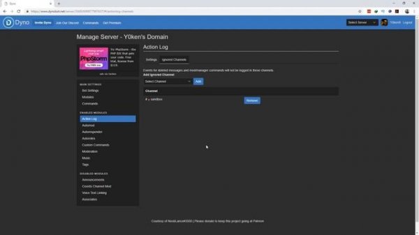 Discord Dyno bot action log quick tutorial, a "How to Discord" entry