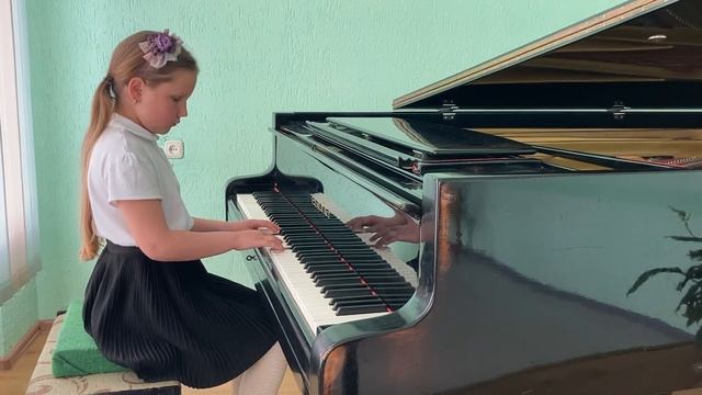 Т. Браун. Sky sonatina исп. Домчинская Александра 1кл. смотреть онлайн